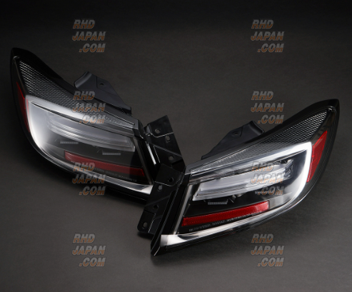 D-Max LED Tail Lamp Sequential Winker Type Black - BRZ ZD8 GR86